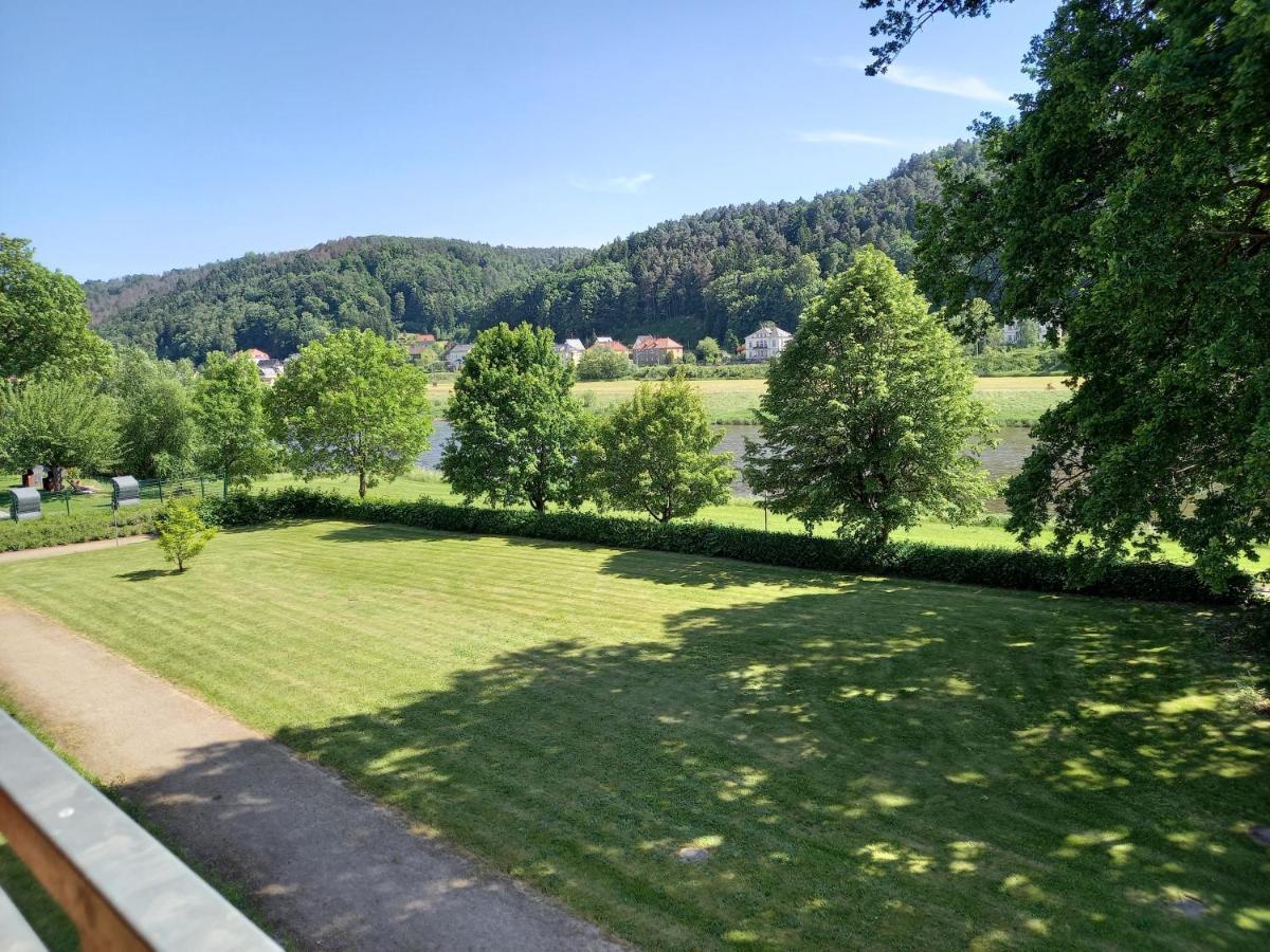 Parkhotel Bad Schandau Mit Spa Exterior foto