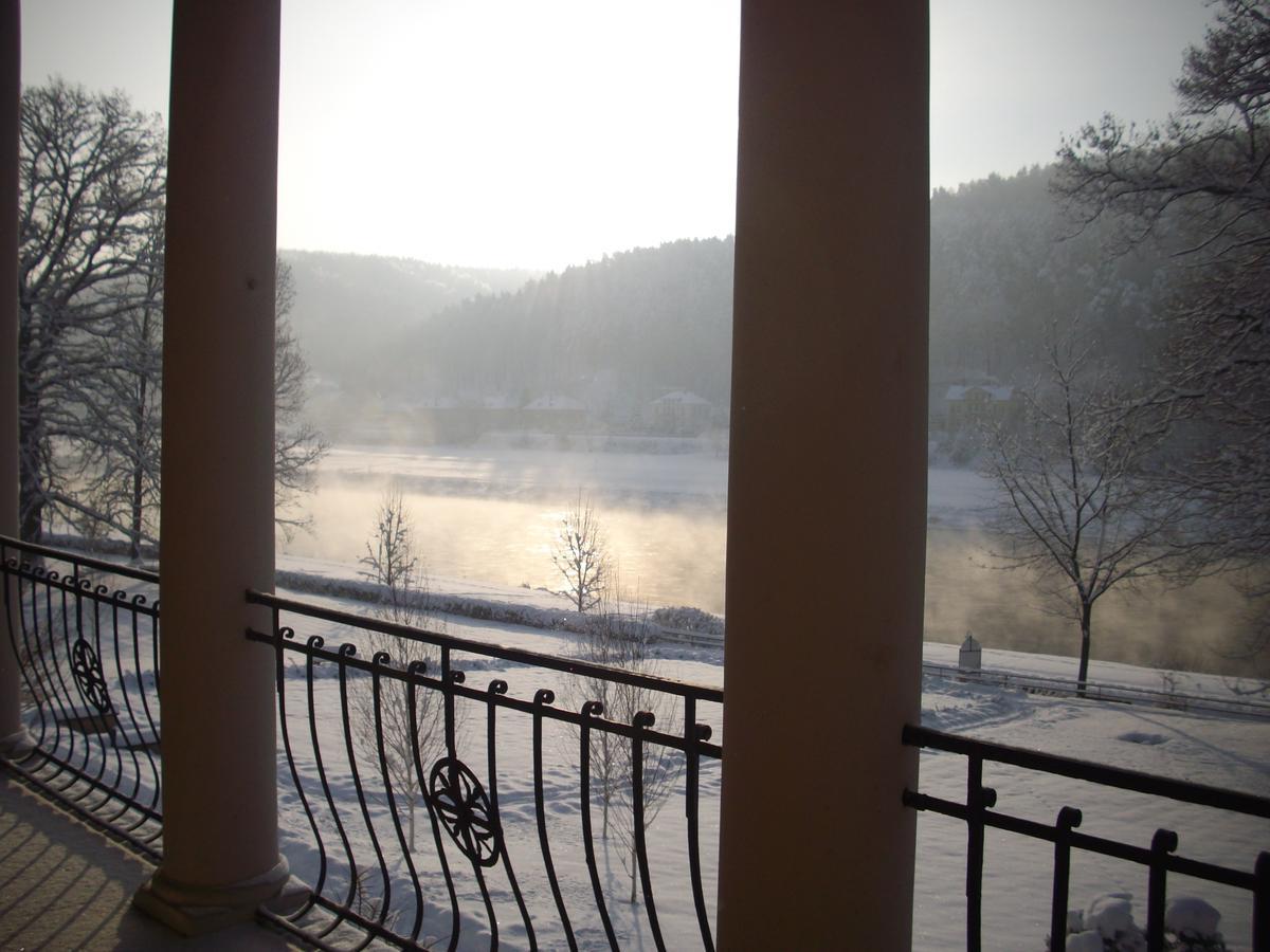 Parkhotel Bad Schandau Mit Spa Exterior foto