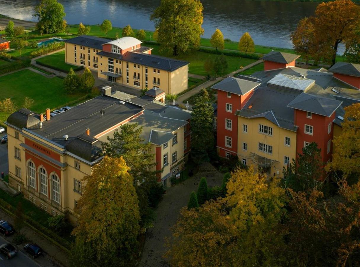 Parkhotel Bad Schandau Mit Spa Exterior foto