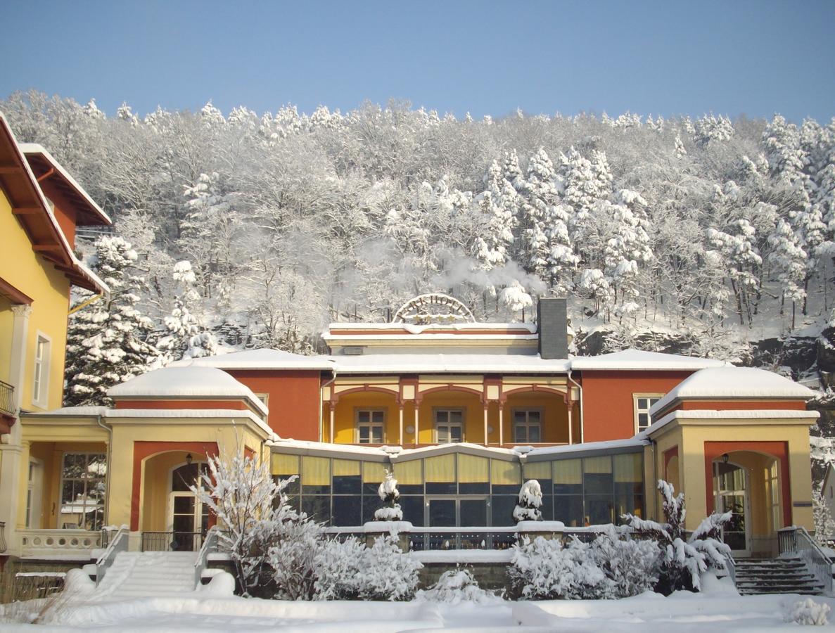 Parkhotel Bad Schandau Mit Spa Exterior foto