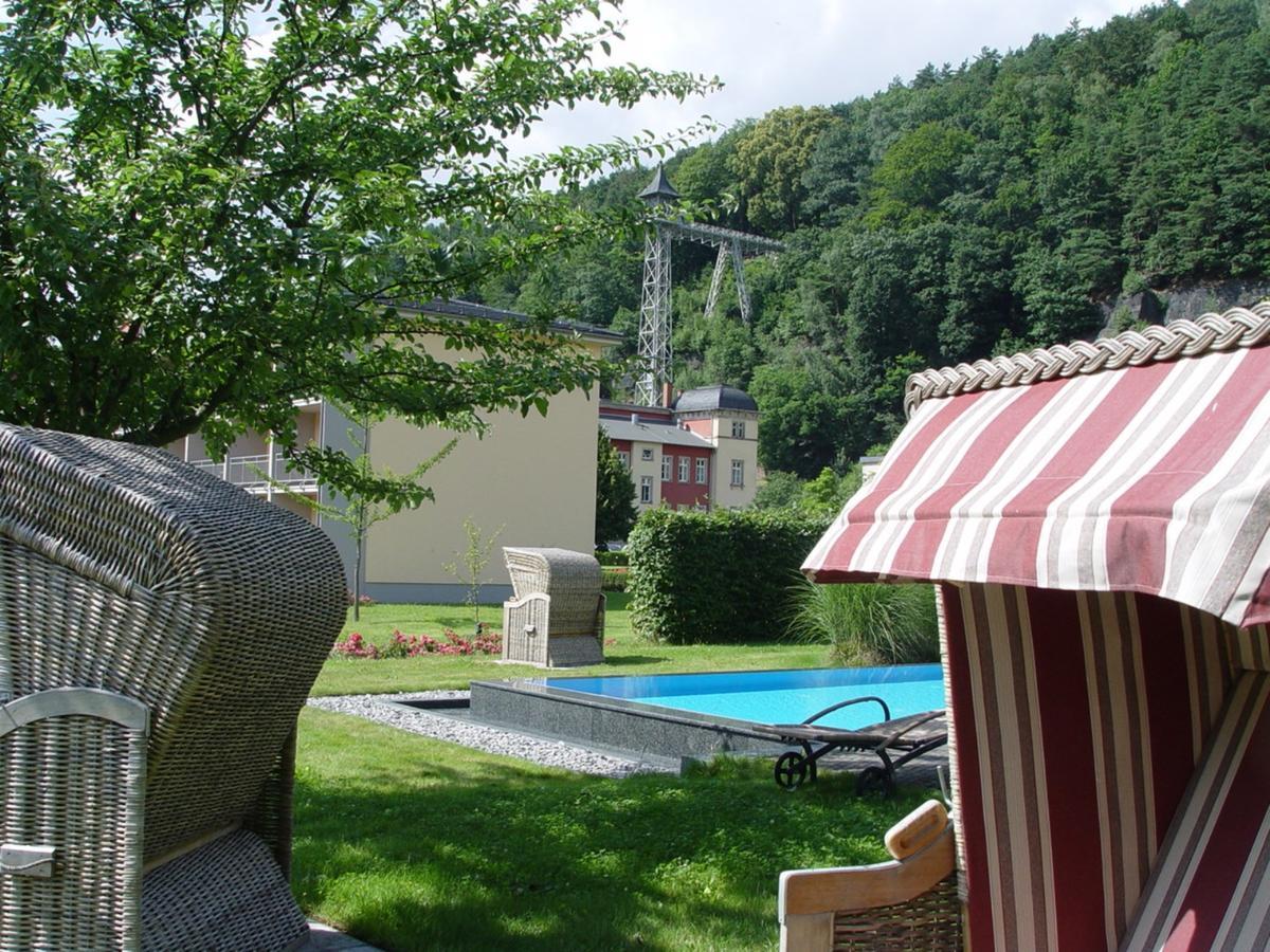 Parkhotel Bad Schandau Mit Spa Exterior foto