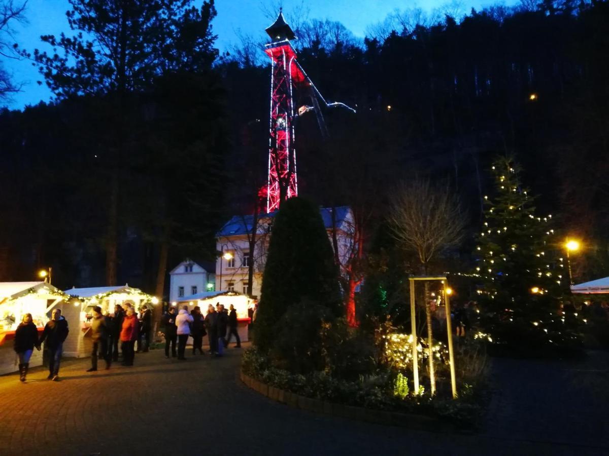 Parkhotel Bad Schandau Mit Spa Exterior foto